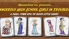 Dangerous High School Girls in Trouble! - gra w gatunku Gra fabularna