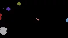 Asteroids 2600 - gra w gatunku Arkaada