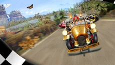 Flåklypa Grand Prix - gra w gatunku Widok z góry