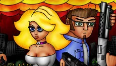 GunGirl 2 - gra w gatunku Platformówka