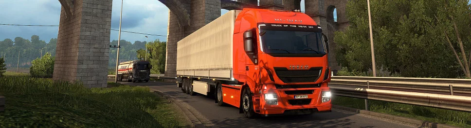 Euro Truck Simulator 2 — Сохранение / SaveGame (50 уровень, все гаражи, вся карта и много денег) / Zapisane / Cheaty