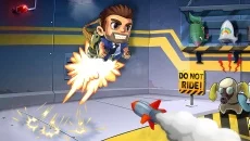 Jetpack Joyride - gra w gatunku Widok z boku
