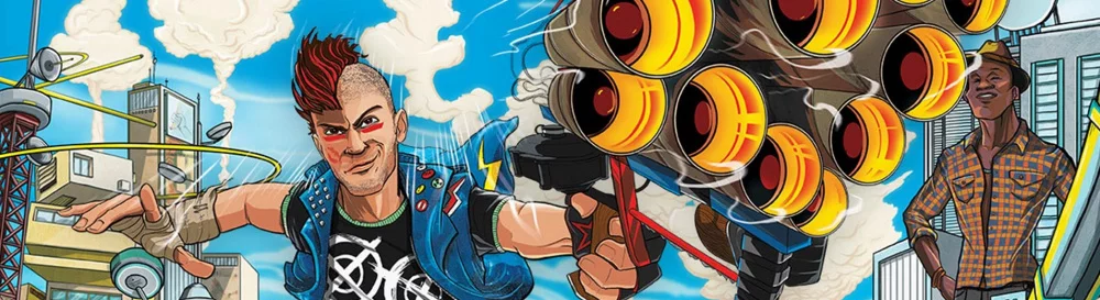 Pliki dla Sunset Overdrive - trenażery, mody, zapisy, łatki