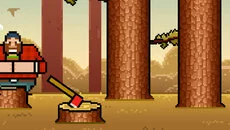Timberman - gra w gatunku Arkaada