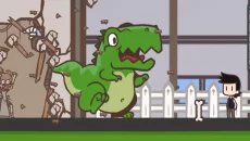 Me and My Dinosaur - gra w gatunku Widok z boku