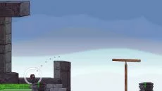 Super Spring Ninja - gra w gatunku Widok z boku