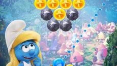 Smurfs Bubble Story - gra w gatunku Łamigłówka