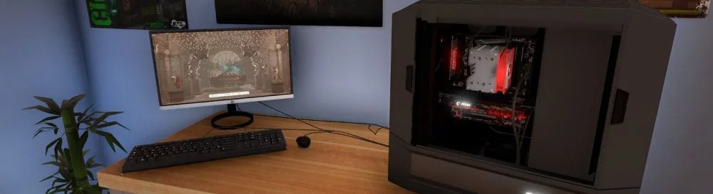 PC Building Simulator — Сохранение / SaveGame (Собрано ТОП 5 ПК) / Zapisane / Cheaty
