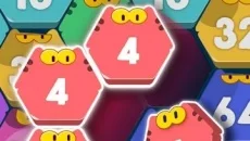 Cat Cell Connect - Merge Number Hexa Blocks - gra w gatunku Gra planszowa / gra grupowa
