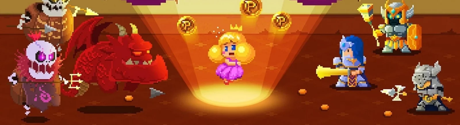 Wszystkie recenzje i oceny Coin Princess: Tap Tap Retro RPG Quest — 0 opinii
