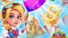 Pirate Treasures - Gems Puzzle - gra w gatunku Trzy w rzędzie (Match-3)