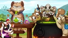 Castle Cats - Idle Hero RPG - gra w gatunku Widok z boku