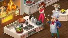 Manor Cafe - gra w gatunku Trzy w rzędzie (Match-3)