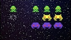 Invaders mini - gra w gatunku Widok z boku