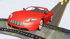 Extreme Car Stunts - 3D Ramp Driving Games 2020 - gra w gatunku Widok z trzeciej osoby