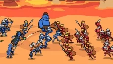 Stick Wars 2: Battle of Legions - gra w gatunku Widok z boku