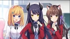 Devil Beauty & Animal Cuties! Anime Dating Sim - gra w gatunku Visual novel