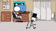 Prison Escape: Stickman Adventure - gra w gatunku Wskaźnik i kliknij
