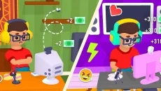 Idle Streamer tycoon - Tuber game - gra w gatunku Symulator