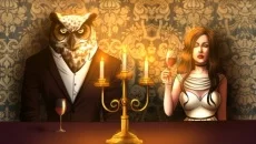 Dinner with an Owl - gra w gatunku Wskaźnik i kliknij