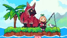 Luna's Fishing Garden - gra w gatunku Platformówka