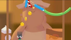 Fork N Sausage - gra w gatunku Widok z boku