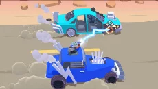 Desert Riders - Wasteland Cars - gra w gatunku Widok z boku