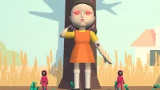 Squid Game Challenge - gra w gatunku Widok z trzeciej osoby