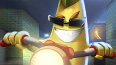 Banana Racer - Moto Racing - gra w gatunku Widok z boku