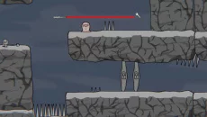 Stella's Spikey Dream - gra w gatunku Widok z boku