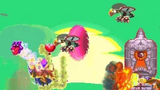 Super Mombo Quest - gra w gatunku Widok z boku