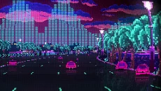 PalmRide - gra w gatunku Cyberpunk