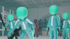 Squid FPS - Bullet Time - gra w gatunku Arkaada
