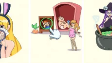 Naughty Puzzle: Tricky Test - gra w gatunku Łamigłówka