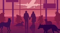 An Airport for Aliens Currently Run by Dogs - gra w gatunku Visual novel