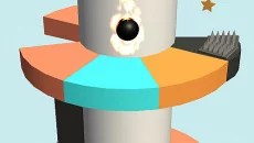 Helix Jumper Crush twist Games - gra w gatunku Widok z boku