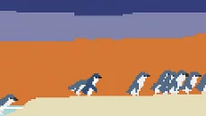 Fairy Penguin Parade - gra w gatunku Widok z boku