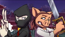 Ninja Ducks vs. Pirate Pigs - gra w gatunku Platformówka