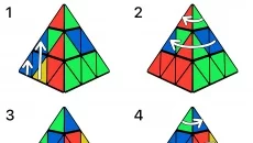 Pyraminx Solver - gra w gatunku Łamigłówka