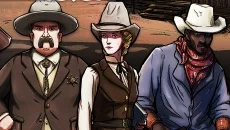 Whispers in the West - Co-op Murder Mystery - gra w gatunku Widok z boku