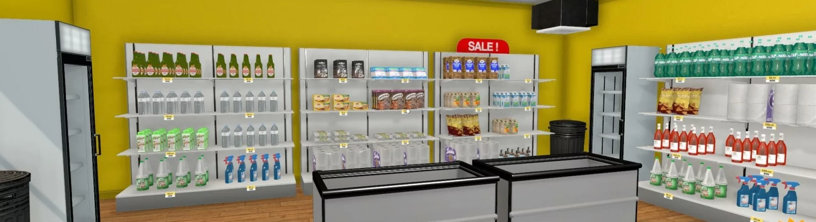 Supermarket Simulator — Свободный полет / Gameplay / Mody i skórki