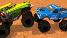 Crazy Monster Truck Car Racing - gra w gatunku Widok z trzeciej osoby