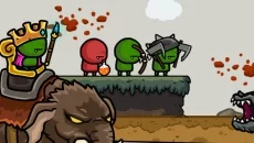 Castle Defense Online - gra w gatunku Widok z boku