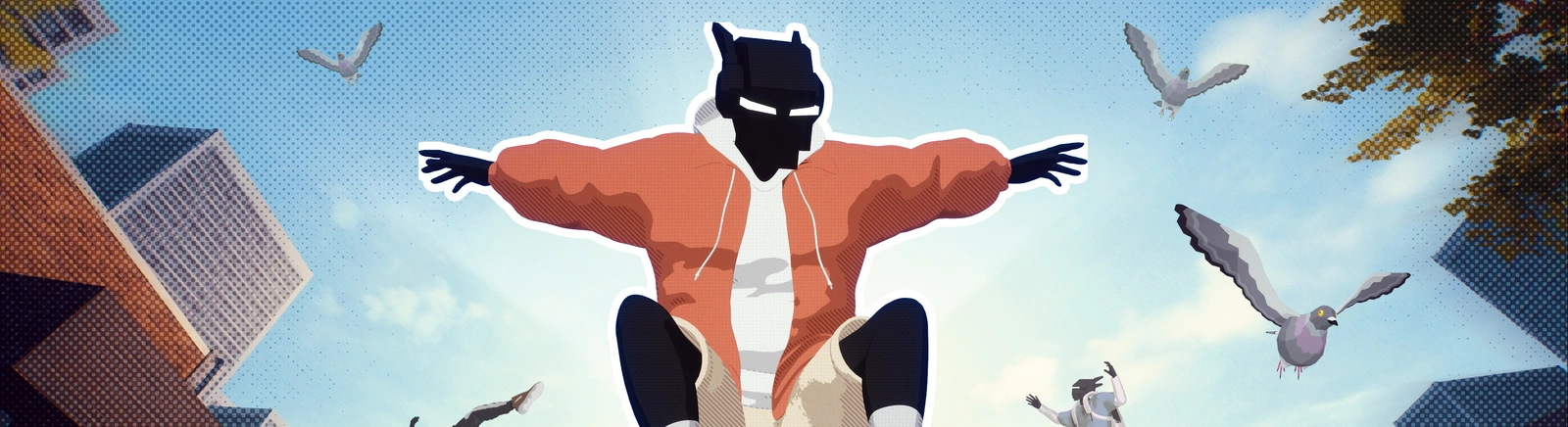 Rooftops &amp; Alleys: The Parkour Game — Raven z gry Fortnite / NPC / Postacie i gracze