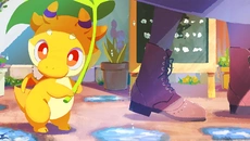MONPIC: The Hatchling Meets a Girl - gra w gatunku Visual novel