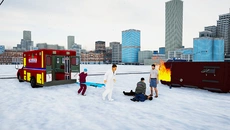 Ambulance Rescue Sim Driving - gra w gatunku Widok z trzeciej osoby