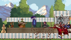 Knight Lancer - gra w gatunku Widok z boku