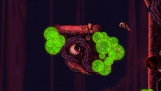 The Flesh God - gra w gatunku Widok z boku