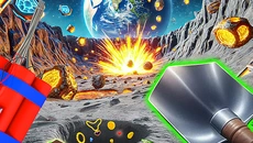 Space Mining 3D: Moon Digging - gra w gatunku Kosmos