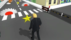 Trump President Game-Flag Rush - gra w gatunku Widok z trzeciej osoby